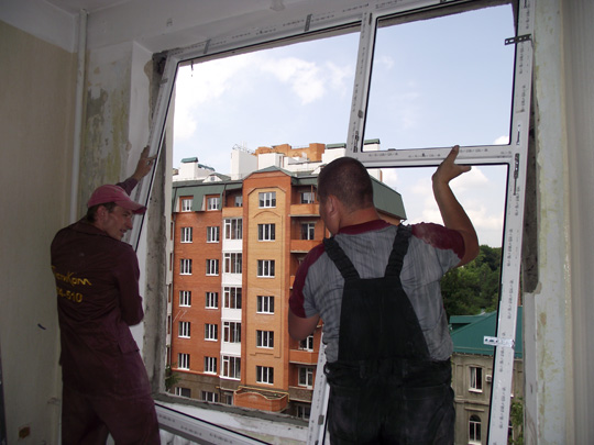 профессиональная установка пластиковых окон в доме Чехов