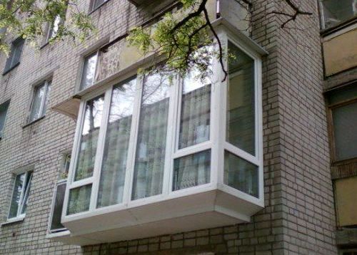Полное остекление балкона от пола до потолка Чехов