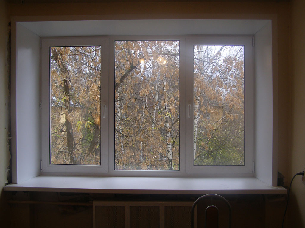 Готовые пластиковые окна для дачи и дома Чехов